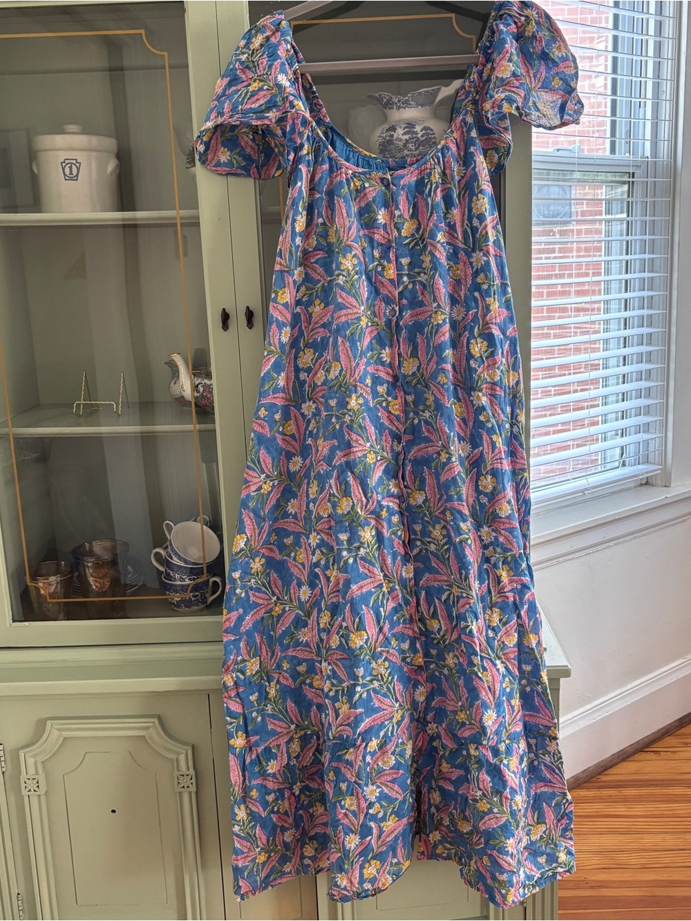 TASHA BUTTON SUNDRESS - AANYAS GARDEN ORGANIC Emerson Fry size M